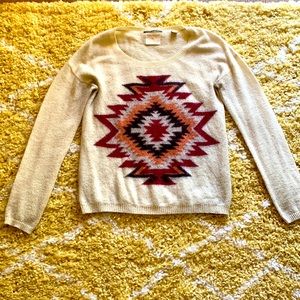 Scotch & Soda Funky Print Mohair Sweater